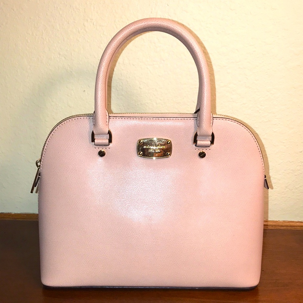 Michael Kors Dome Satchel, Cindy, Ballet, EUC!